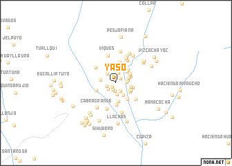 map of Yaso