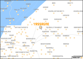 map of Yassagne
