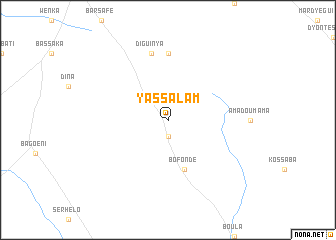 map of Yassalam