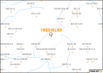 map of Yassıalan