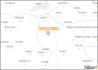 map of Yassıcabel