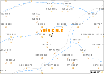 map of Yassıkışla