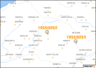 map of Yassıören
