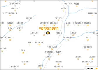 map of Yassıören