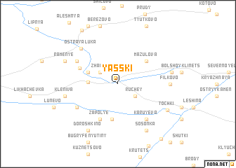 map of Yasski