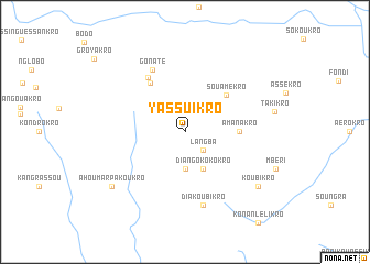 map of Yassuikro