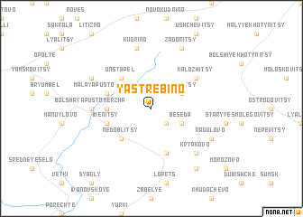 map of Yastrebino