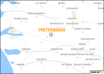 map of Yastrebkovo