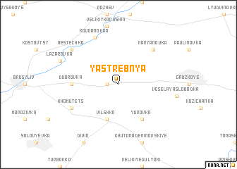 map of Yastrebnya