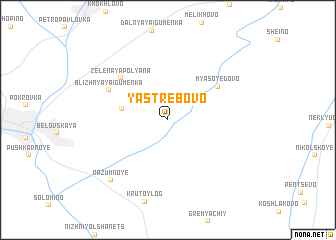 map of Yastrebovo