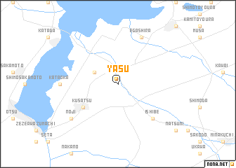 map of Yasu