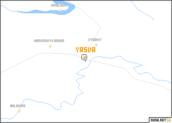 map of Yas\