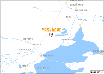 map of Yasydepe