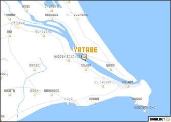 map of Yatabe