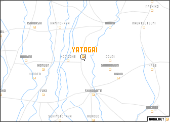 map of Yatagai