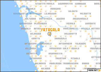 map of Yatagala