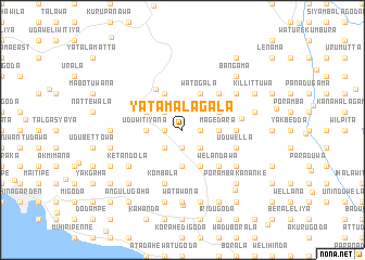 map of Yatamalagala