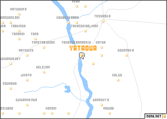 map of Yataoua
