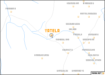 map of Yatéla