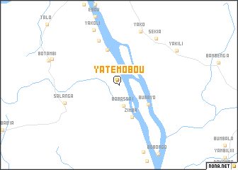 map of Yatémobou