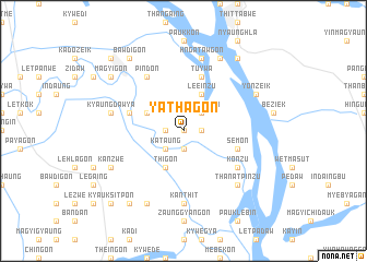 map of Yathagon