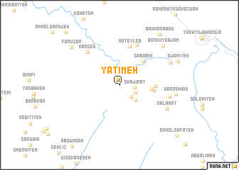 map of Yatīmeh
