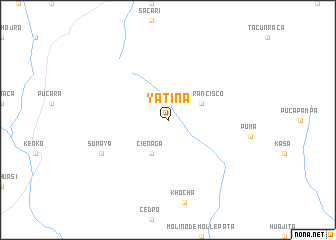 map of Yatina