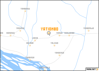 map of Yatiombo