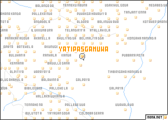 map of Yatipasgamuwa