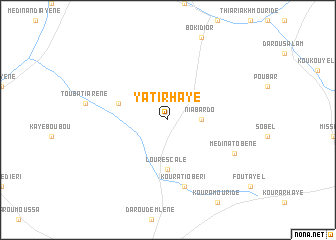 map of Yati Rhaye