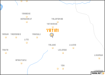 map of Yatiri