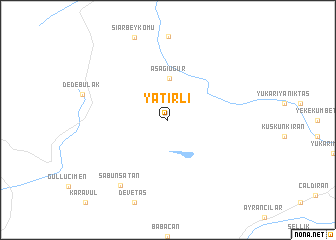 map of Yatırlı