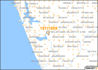 map of Yatiyana