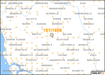 map of Yatiyana