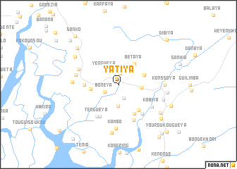 map of Yatiya