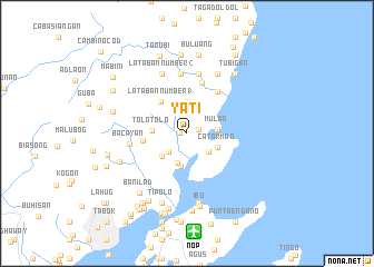 map of Yati