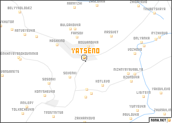 map of Yatseno