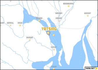 map of Yatsing