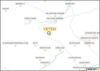 map of Yatski