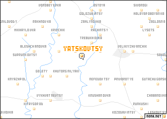 map of Yatskovtsy