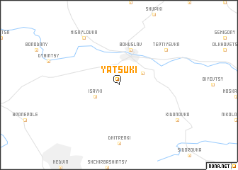 map of Yatsuki