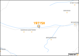 map of Yatysh