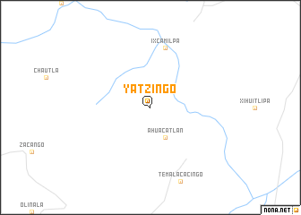 map of Yatzingo