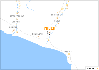 map of Yauca