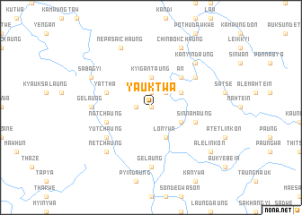 map of Yauktwa