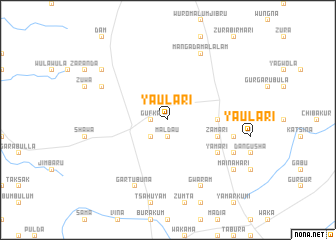 map of Yaulari