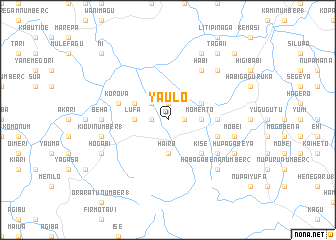 map of Yaulo