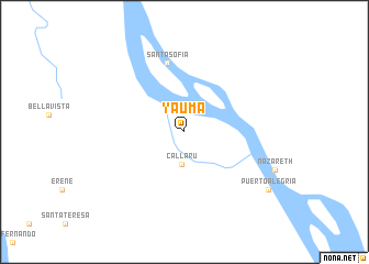 map of Yauma