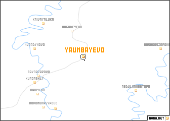 map of Yaumbayevo