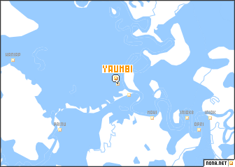 map of Yaumbi